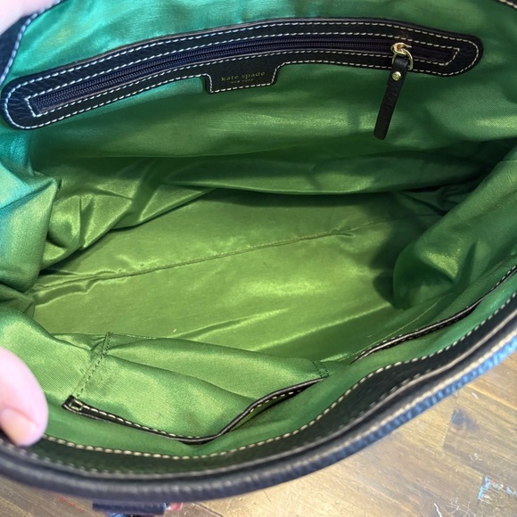 Kate Spade Blakely Andover Black Pebbled Leather Tote Shopper Travel Bag Large - Picture 11 of 12